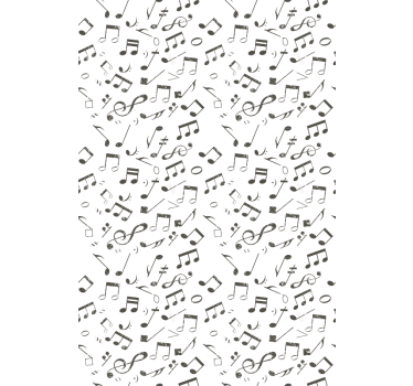 Note muzicale rulou clasic - TenStickers