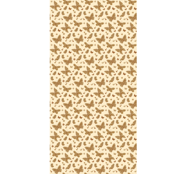 Rulou geam fluturi nuanță model fluture - TenStickers