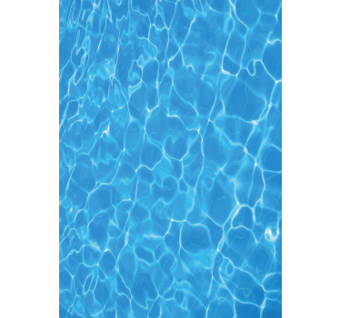 Rulou geam baie reflexii la suprafața apei - TenStickers