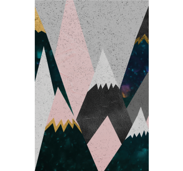 Munte colorat distractiv design copii Rolete - TenStickers
