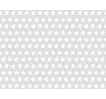 Roller nordic model stea albă - TenStickers