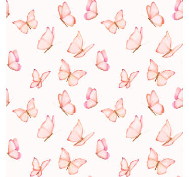Rulou geam fluturi acuarela - TenStickers