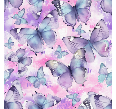 Rulou geam fluturi stil splash - TenStickers