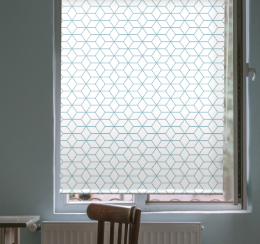 Model cu contur hexagonal rulou nordic - TenStickers