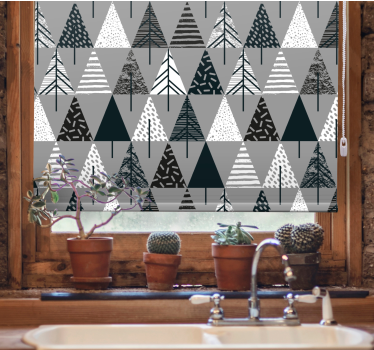 Arbori minimaliste roller stil nordic - TenStickers