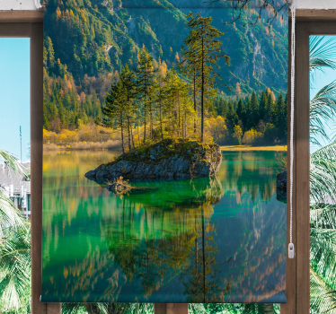 Copac reflectat natura Rulou - TenStickers