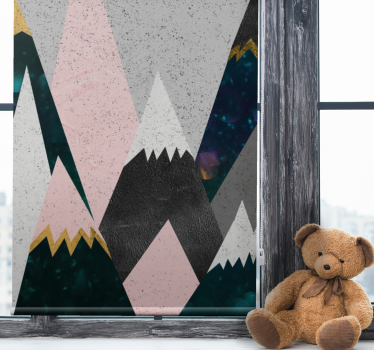 Munte colorat distractiv design copii Rolete - TenStickers