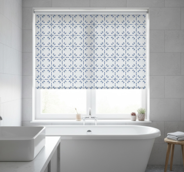 Rulou geam baie design geometric elegant - TenStickers