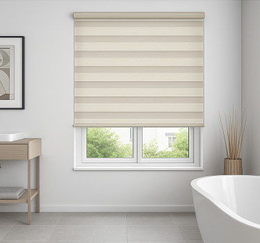 Rulou geam baie gradient stratificat zi-noapte - TenStickers