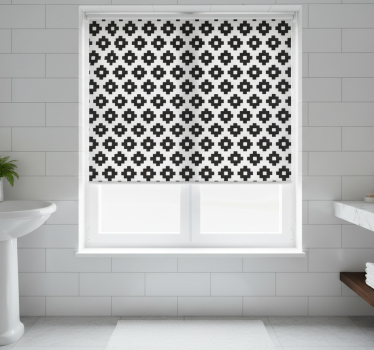 Rulou geam baie inspirație plăci geometrice - TenStickers