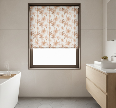 Rulou geam baie luxos trei straturi - TenStickers