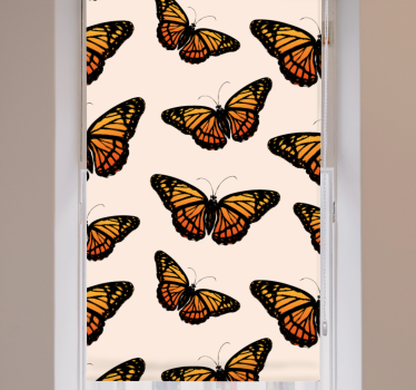 Rulou geam fluturi model vibrant - TenStickers