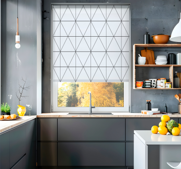 Rulou geam nordic stil minimalist - TenStickers