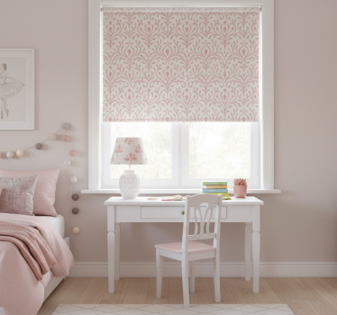 Rulou geam roz cu model elegant și minimalist - TenStickers