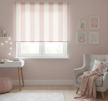 Rulou geam roz dungi delicate roz - TenStickers