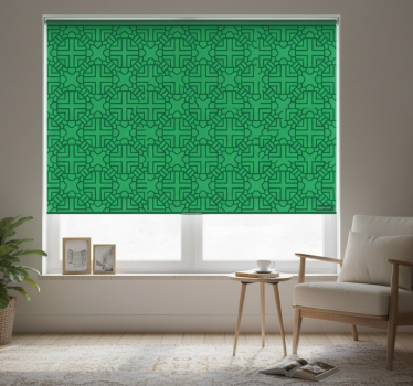 Rulou geam verde model coreean verde - TenStickers