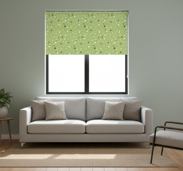 Rulou geam verde terrazzo verde - TenStickers