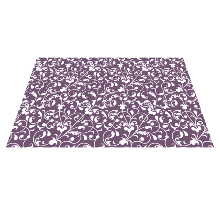 Frunze ornamentale paisley placemats - TenStickers