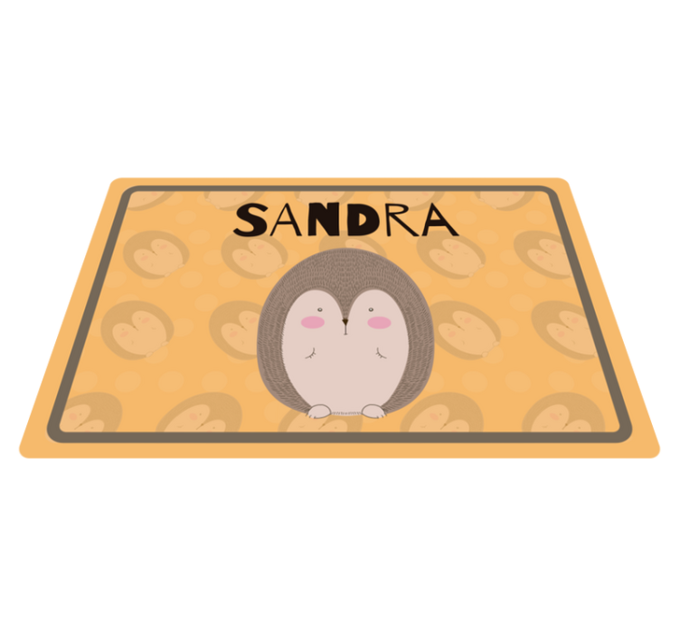 Naproane pentru copii cu ilustrații adorabile de arici - TenStickers