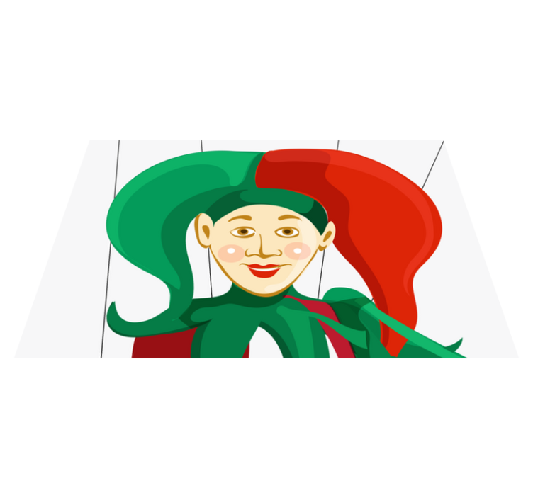 Naproane original ilustrație caracter de bufon - TenStickers