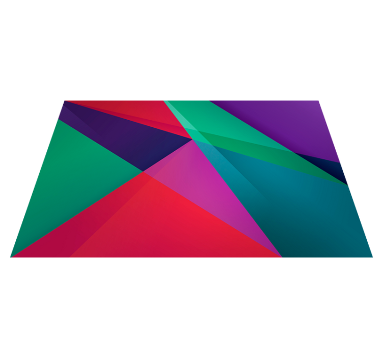 Naproane modern cu design geometric colorat - TenStickers