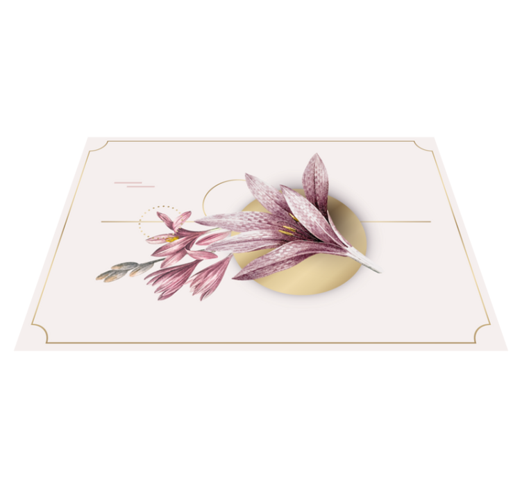 Naproane original aranjament floral elegant - TenStickers