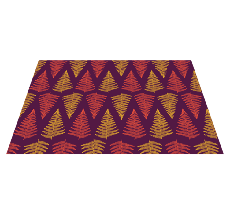 Naproane de textură fundal cu model de frunze - TenStickers