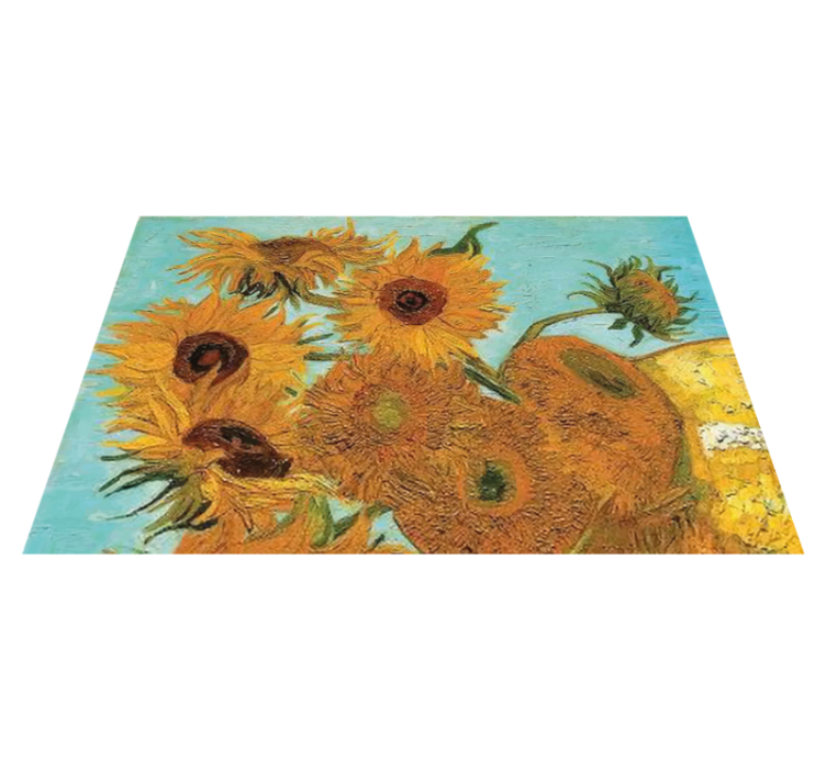 Florile de soare ale florilor de soare ale lui van gogh - TenStickers
