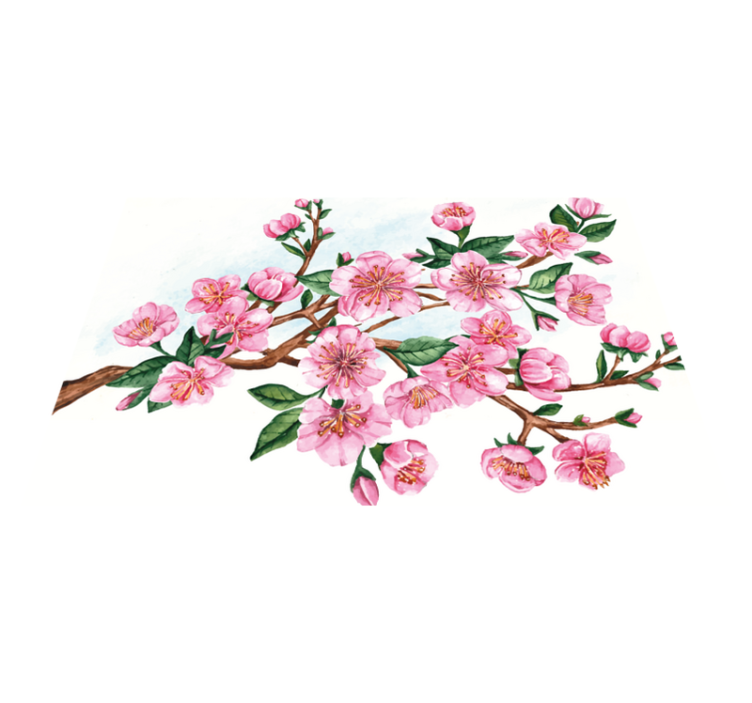 Naproane original vas floral elegant - TenStickers