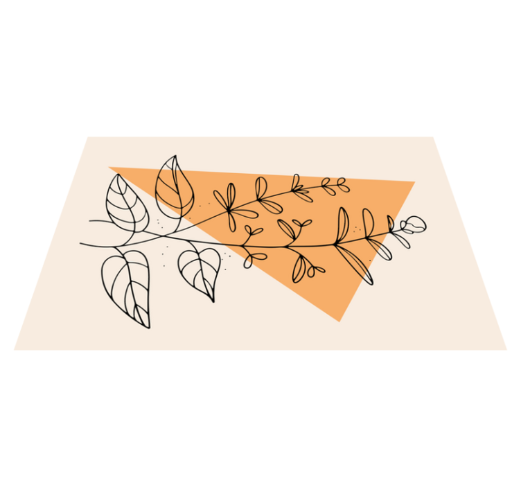 Naproane original design abstract floral - TenStickers