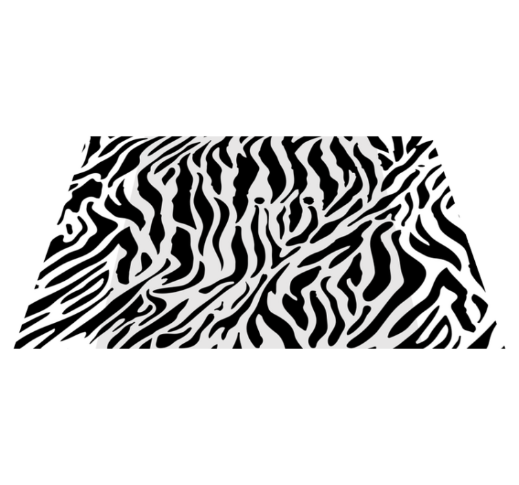 Naproane de textură cu suprafață cu imprimeu zebra - TenStickers