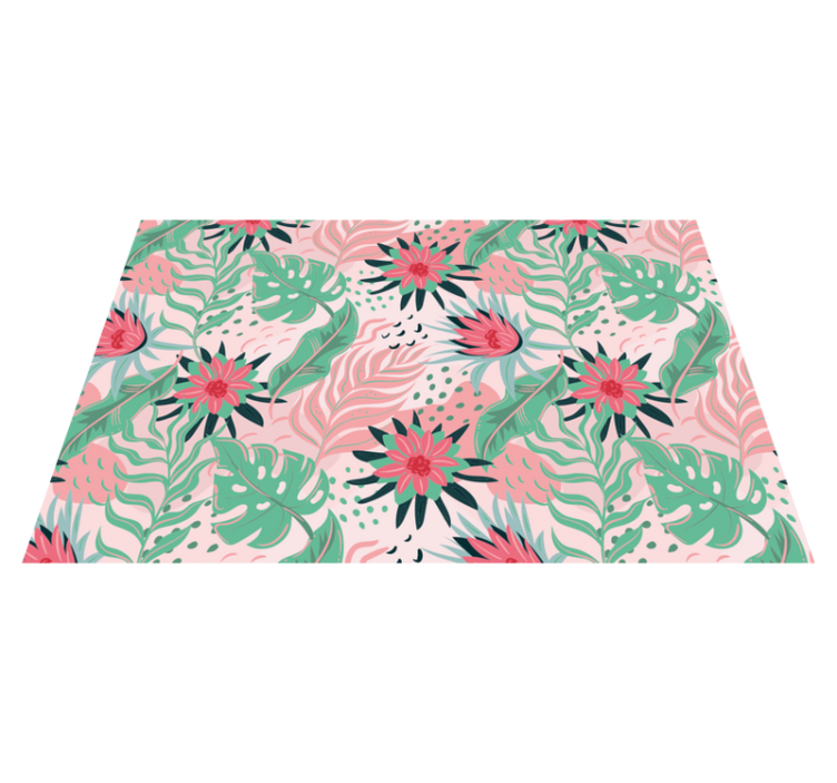 Naproane original model floral tropical - TenStickers