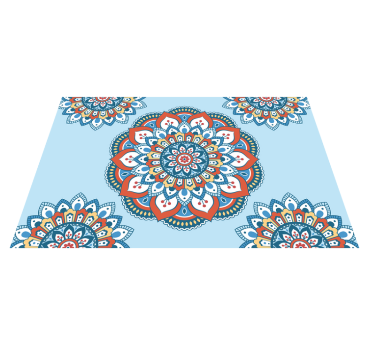 Naproane original cu motiv mandala vibrant - TenStickers