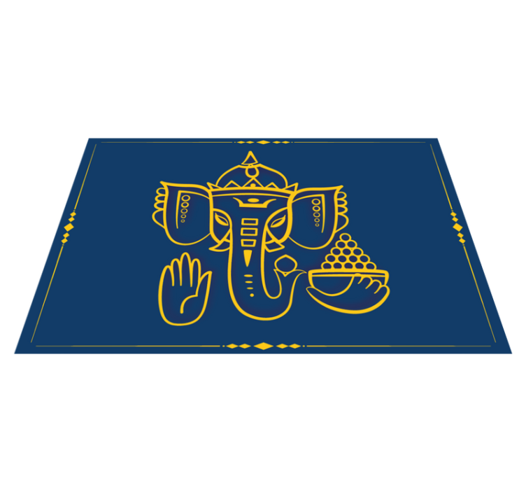 Naproane original cu motiv tradițional ganesha - TenStickers