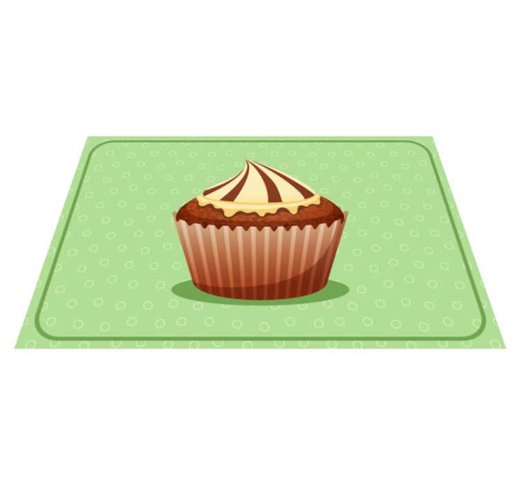 Naproane original grafică cupcake - TenStickers