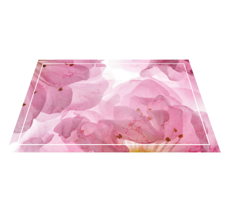 Naproane elegant cu model floral delicat - TenStickers