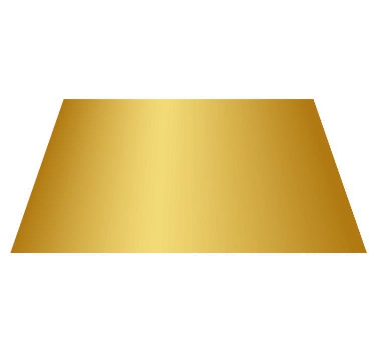 Naproane modern cu suprafață gradient aurie - TenStickers