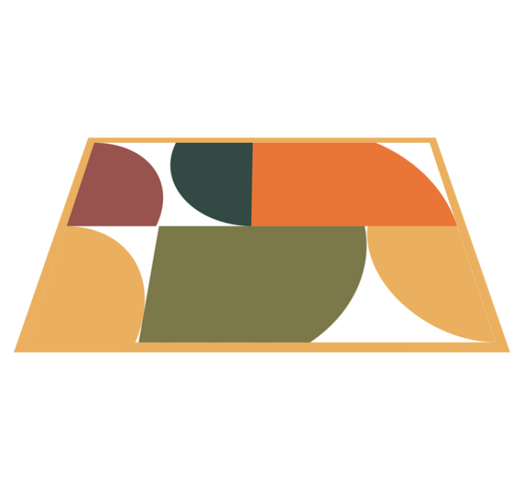 Naproane modern forme geometrice elegante - TenStickers