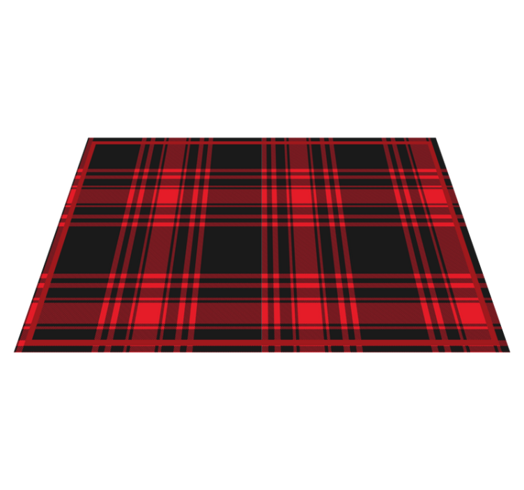 Naproane de textură pentru suprafață de masă tartan - TenStickers
