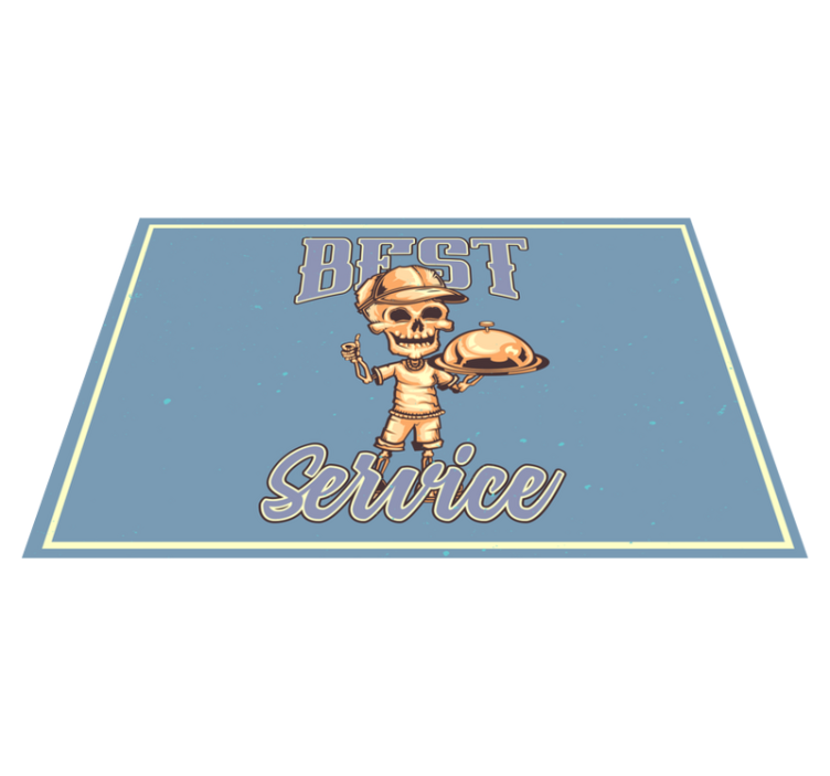 Naproane original serviciu de ospătar schelet - TenStickers