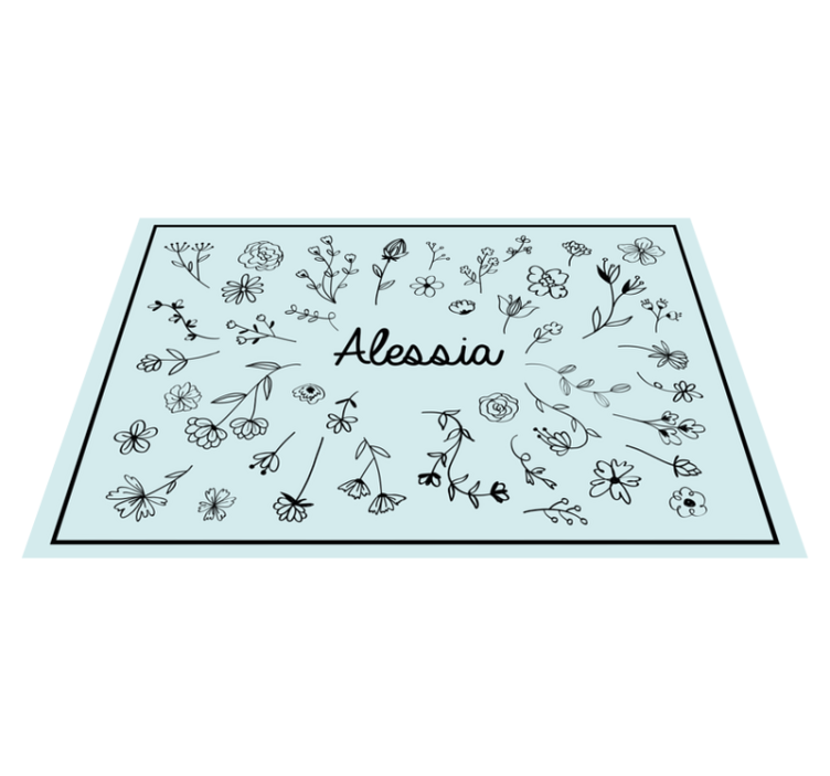 Flori mici drăguț personalizat șervet - TenStickers