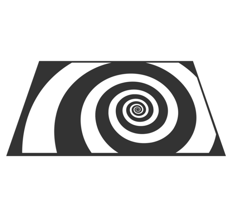 Naproane de textură efect optic spiralat - TenStickers