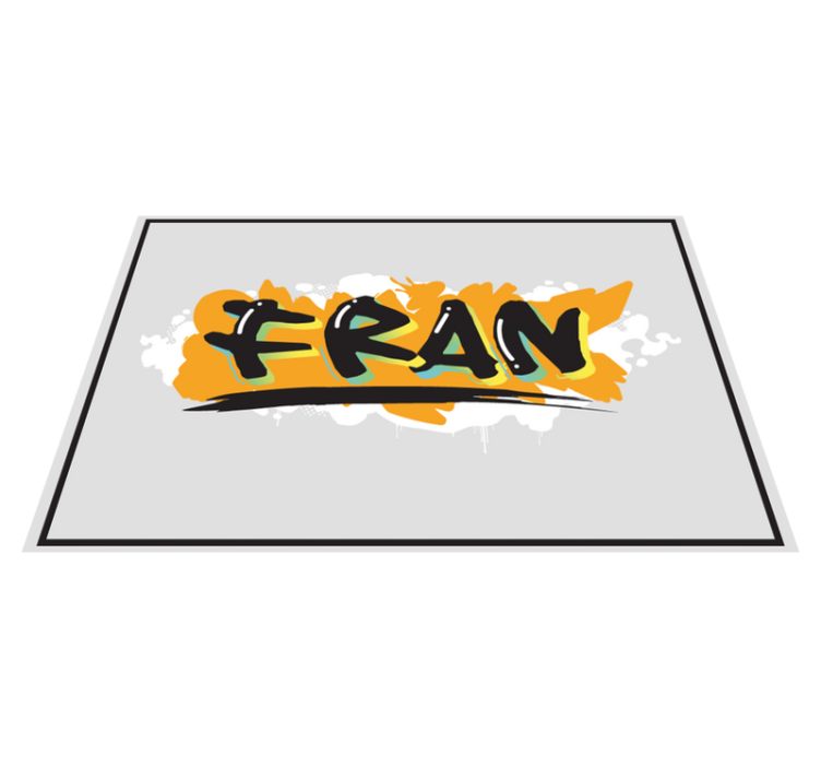 Servetele de loc cu graffiti colorate în stil urban - TenStickers