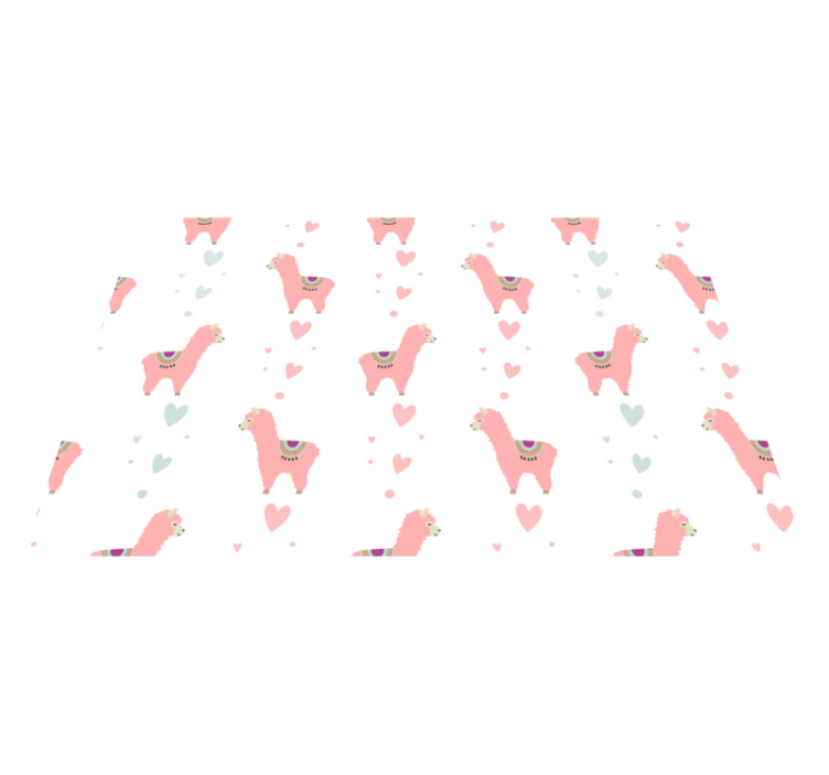 Naproane pentru copii cu model drăguț de lama - TenStickers