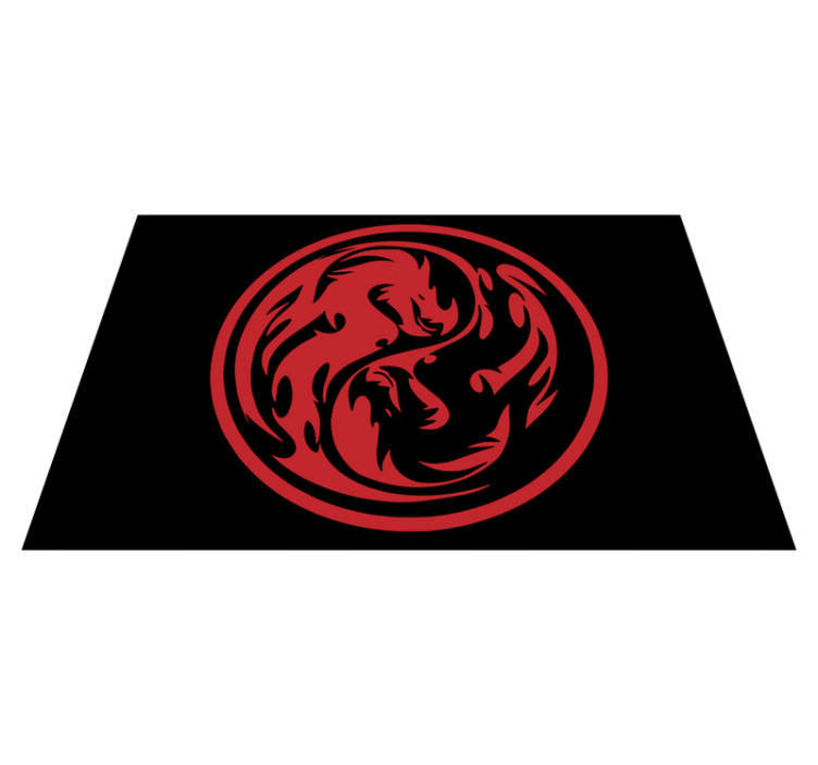 Naproane original cu motiv emblematic de dragon - TenStickers