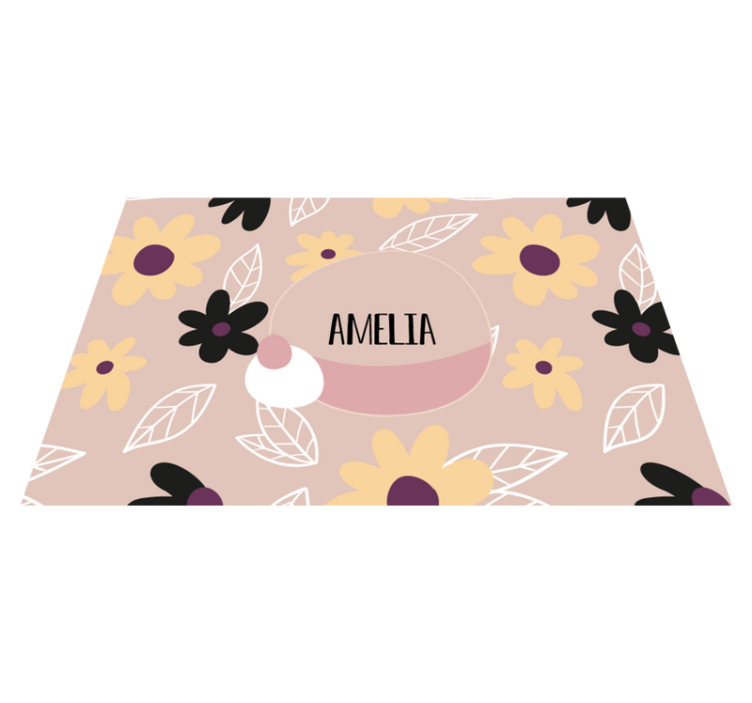 Naproane pentru copii cu imprimeu botanic personalizat - TenStickers