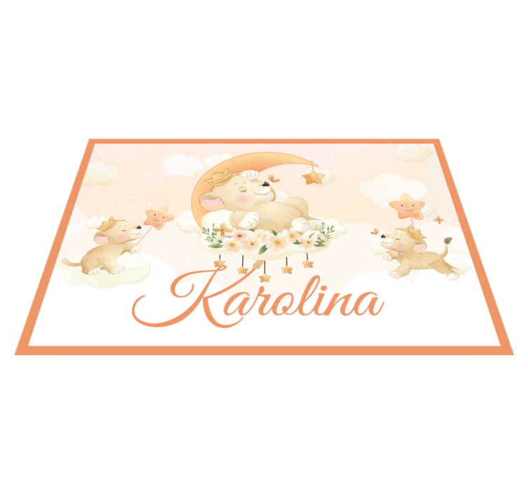 Naproane pentru copii pui de leu jucăuși - TenStickers