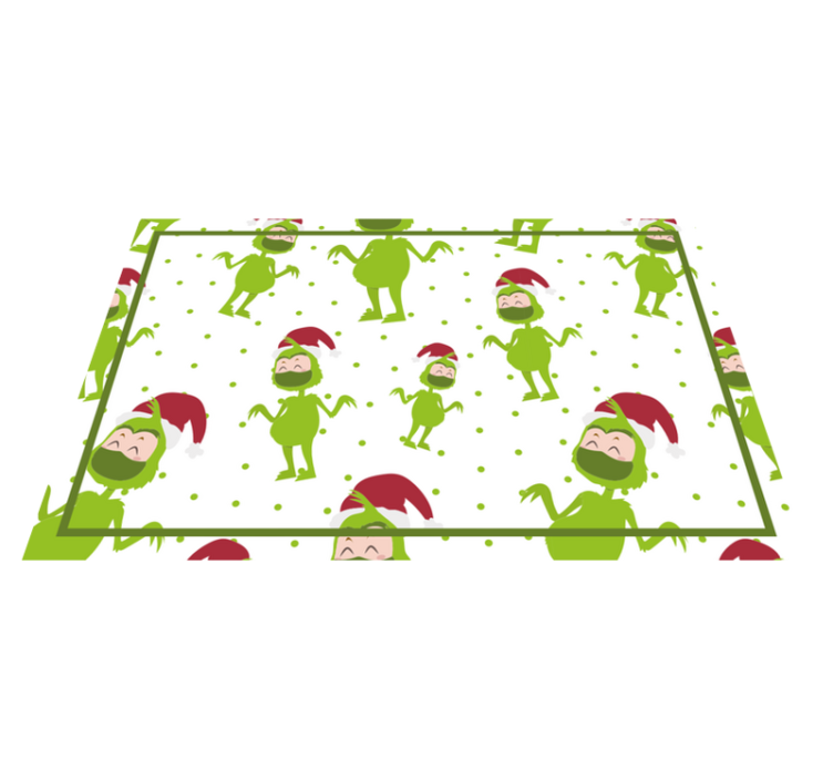 Naproane de crăciun cu personaje grinch vesele - TenStickers