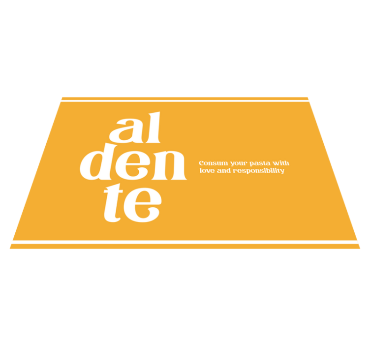 Naproane cu texte memento culinar aldente - TenStickers