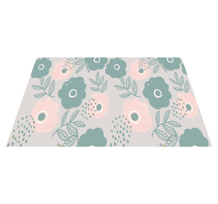 Naproane cu texte fundal floral cu citate - TenStickers